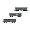Rivarossi HR6590 AWT, 3-unit pack self discarging wagons type Fals,