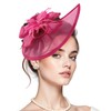Fascinators Hats for Women Kentucky-Derby Hats Tea Party 2025 Pillow