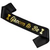 Groom to Be Sash, Wedding Engagement Ceremony Bridal Shower Bachelor
