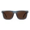 WearMe Pro Men's Square Sunglasses - (Crystal Indigo/Brown Lens)