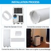 Stretchable Exhaust Hose 5.9 Inch for Portable AC