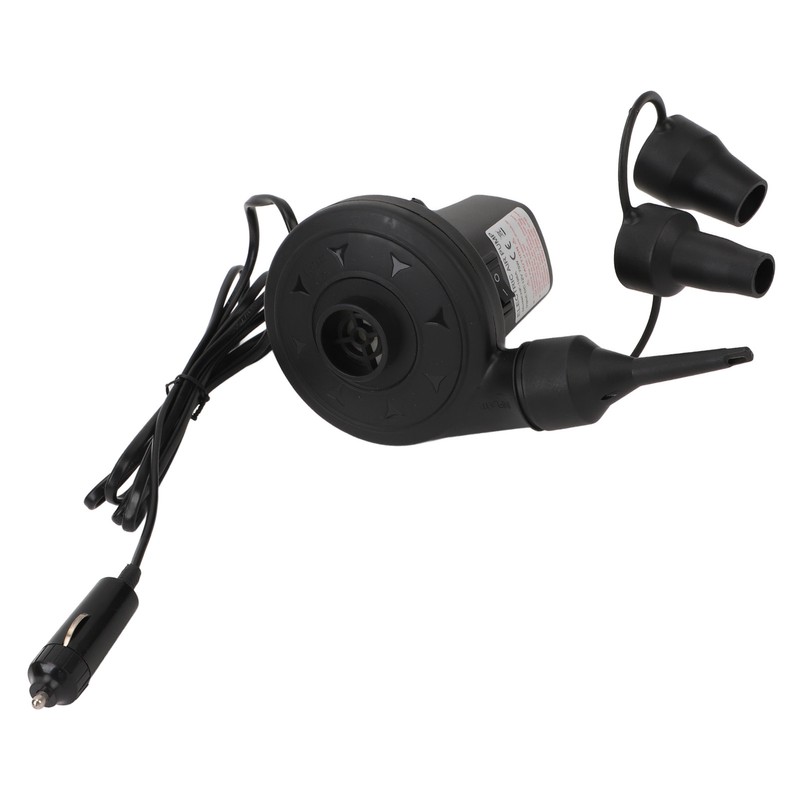 Electric Air Pump Multifunctional Compact Plastic Tire Inflator Portable Air