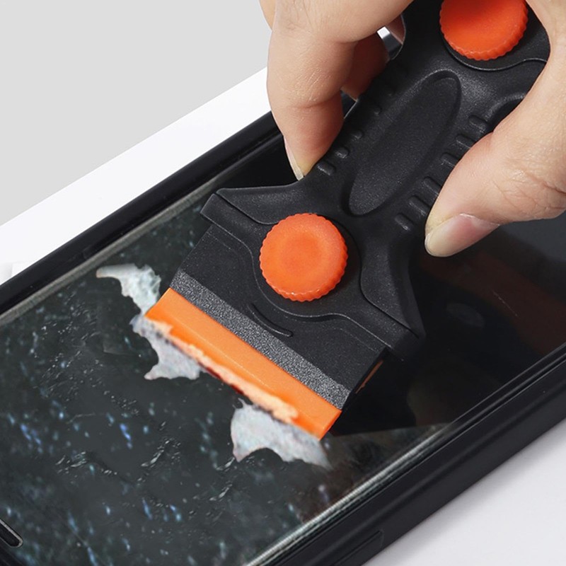 Glass Scraper - Double Edge Stove Scraper | Multi-Purpose Cleaning
