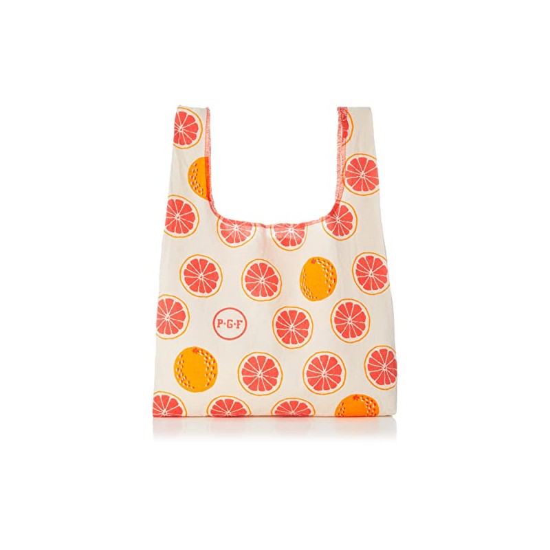 Packable 70248 Pink Grapefruit Marche Bag, Eco Bag, 11.4 x