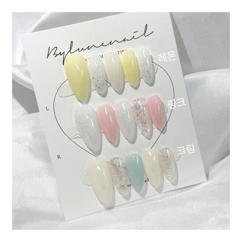 Full Coat-Spring Daily Handmade Nail Tips Nail Tips - Short