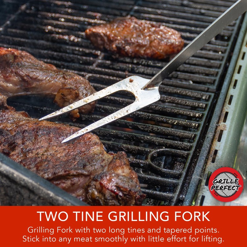 Grill Fork 24-inch Super Long for Grilling Barbecue Griddle and