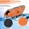 EMUST Dog Life Preserver, Dog Flotation Vest for Swimming, Beach