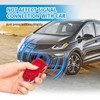 Rislobx 3 Button Key Fob TPU Shell for Chevy, Key