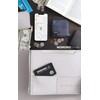 Life Pocket Smart Wallet Genuine Leather Bifold Men's Women's Mini