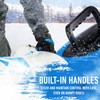 Arctic Trails Single Person Inflatable Snow Sled – Heavy Duty
