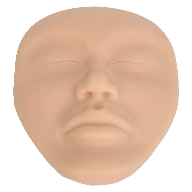 5D Makeup Practice Mannequin Solid Silicone Elastic Soft Microblading Supplies