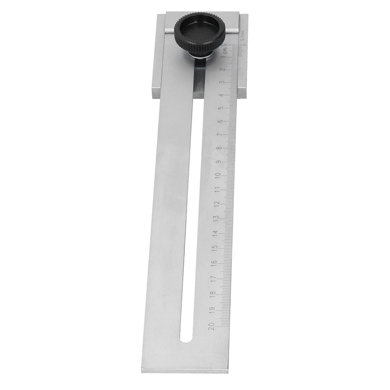 Sliding Line Ruler Accuracy Scribing Woodworking Parallel Carbon Steel Measuring