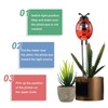 Moisture Meter 3 Calibration Tables Ladybug Shape Simple Operation Multifunction