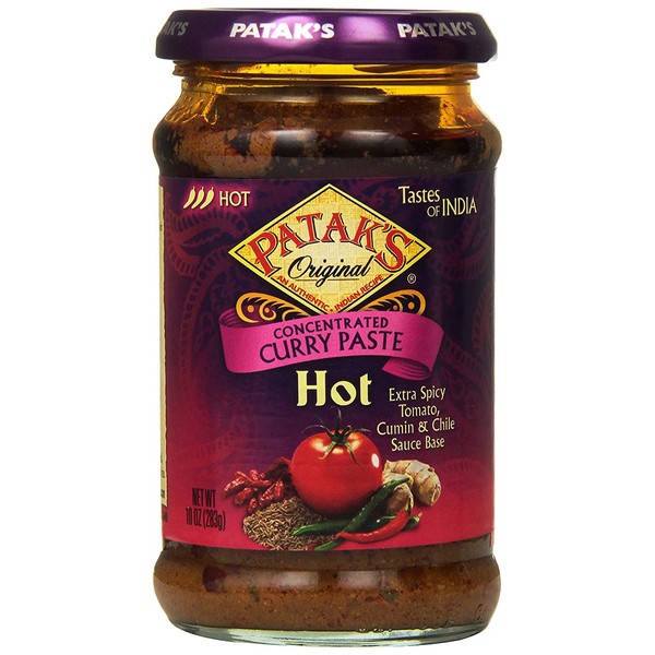 Pataks Curry Paste Extra Hot (10 oz)