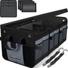 FORTEM Trunk Organizer For SUV Car Organizer and Storage, Multi-Compartment