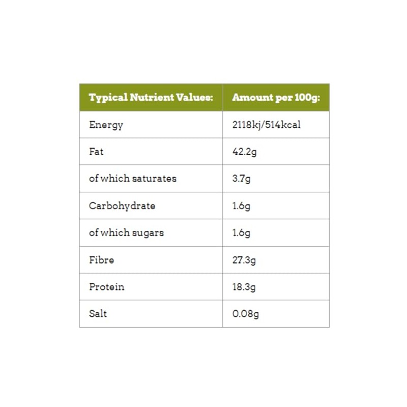 Organic Brown Flaxseed High Fiber, Omega-3s, Non-GMO, 100% Natural, Vegan,