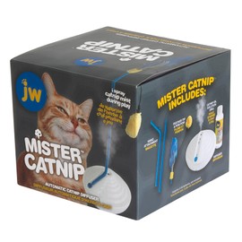 JW Catnip Mister Cat Toys, Blue