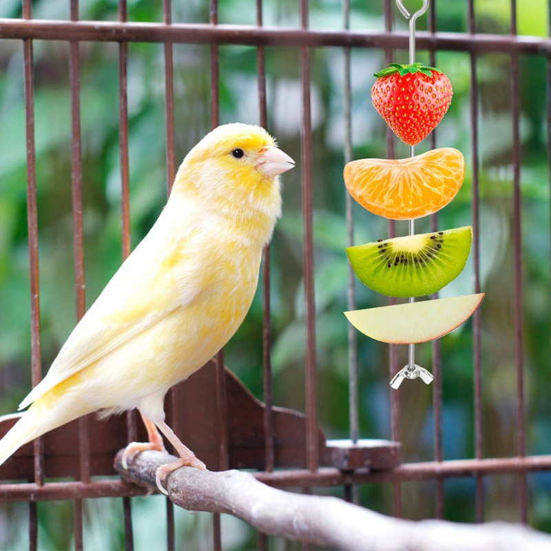 Chicken Vegetable Skewer Vegetable Hanging Feeder Toy Chicken Fruit Feeder