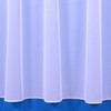 The Textile House Sue White Plain Lead Weighted Voile Net