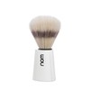 nom Carl Natural Bristle Shaving Brush (Handle: White)