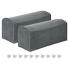 sourcing map 2Pcs Stretch Armrest Covers, Polyester Soft Armchair Slipcovers