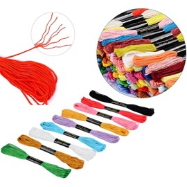 XUANZHI 150 Pack Embroidery Floss,Embroidery Thread, Friendship Bracelet String for Gifts Art Crafts, 150 Color, 20 Pieces Floss Bobbins