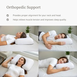 PATEX "Cloud Orthopedic Pillow Thailand – 100% Natural Latex, Supporting Youthful Skin, Eco-Friendly, Excellent Ventilation