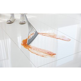 Original Broombi - All-Surface Silicone Broom, Squeegee, Pet Hair Remover - Smart Broom for Indoor Cleaning - Cleans Glass, Fine Dust, Hair, Liquids - for Smooth Floors, Rugs, Windows (Grey)