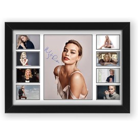 Margot Robbie Signed Poster Print- Limited Edition Autograph Fan Gift – Collectible Memorabilia Merchandise, gift idea