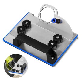 Roucerlin Stainless Steel Angle Grinder Stand for Tile 45° Chamfer Cutting, Heavy Duty 45 Degree Tile Chamfering Tool Bracket, Grinder 45 Degree Adapter for Cutting Ceramic Stone