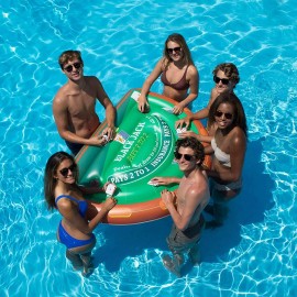 Swimline 90665 Black Jack Floating Game Table w/ Waterproof Cards BlackJack