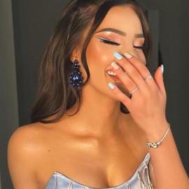 EVER FAITH Clear Silver Tone Crystal Earrings Wedding Rhinestone Flower Earrings, Crystal, No Gemstone