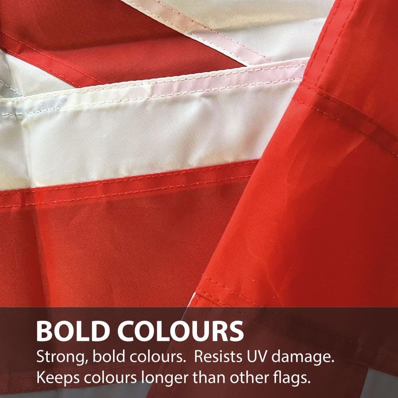 NWFlags Union Jack Flag 5ft x 3ft 210denier Premium Polyester