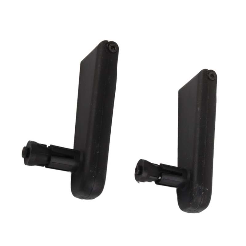 1 Pair Bike Rearview Mirror Plastic Handle Foldable 360 Degree