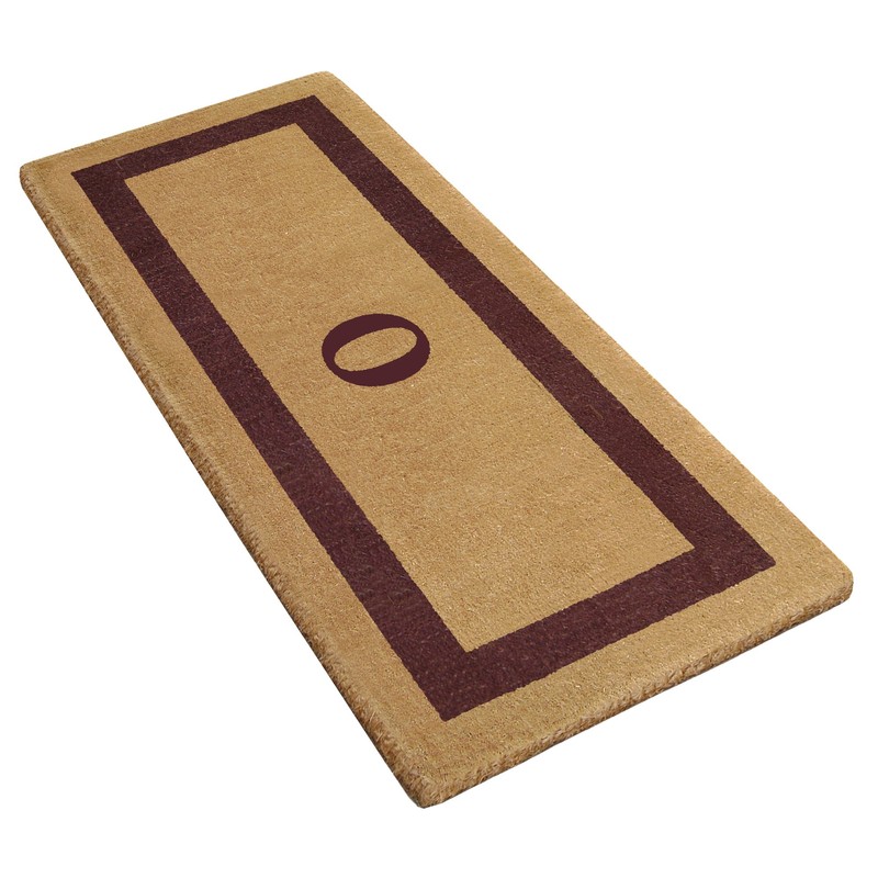 Heavy Duty 24" x 57" Coco Mat Brown Single Picture