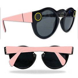MightySkins Skin Compatible with Snapchat Snapchat Spectacles - Solid Blush | Protective, Durable, and Unique Vinyl Decal wrap Cover | Easy to Apply, Remove, and Change Styles | Made in The USA
