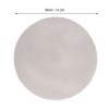 5Pcs High Temperature Resistant Barbecue Round Mat Reusable Non Stick