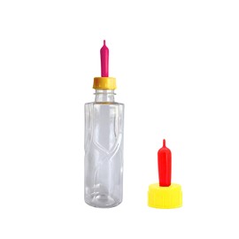 CJ farms and Agritech Goat & Sheep Milk Feeding Bottle with Spare Nipple, Easy Feeding Solution for Lambs & Kids, Durable 300 ml Capacity