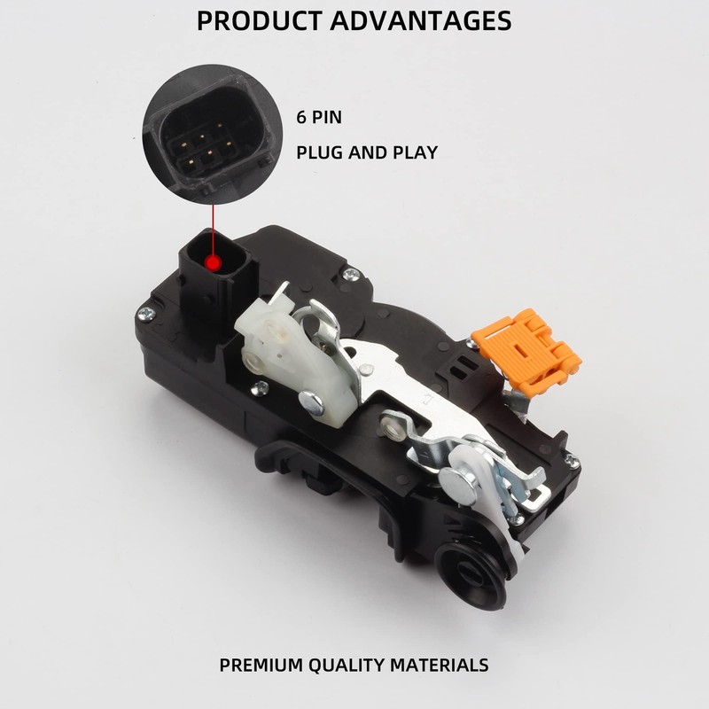 Dasbecan Rear Door Lock Actuator Assembly Compatible with Hummer H2