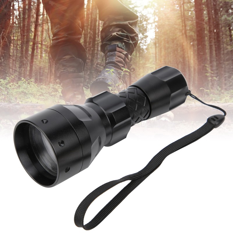 Aluminium Alloy Infrared 850nm Night Viewing Zoom Torch IPX6 Waterproof