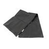 Wind Deflector Bag 100 x 40 cm Black Faux Leather