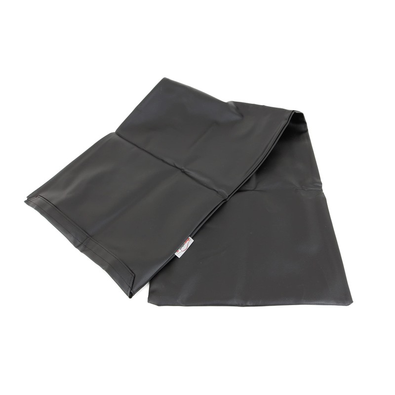Wind Deflector Bag 100 x 40 cm Black Faux Leather