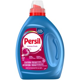 Persil Laundry Detergent Liquid, Intense Fresh Scent, High Efficiency (HE), Deep Stain Removal, 2X Concentrated, 50 fl oz, 66 Loads, (Packaging May Vary)