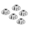 5 Uds 8mm ID Hardware Eje Acoplador Brida Conector de