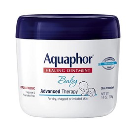 Eucerin Aquaphor Baby Healing Ointment For Dry Cracked or Irritated Skin for Kids Skin Protectant 14 oz