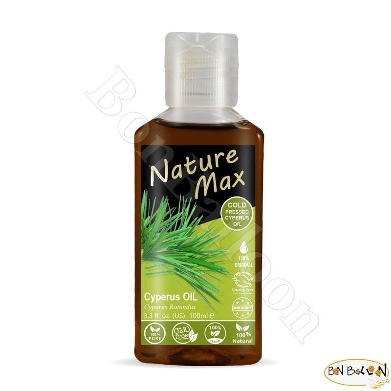 bonballoon Nature Max Cyperus Oil Natural Cold Pressed Undiluted Premium