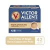 Victor Allen's Coffee White Chocolate Caramel Flavored Cappuccino, 42 Count,