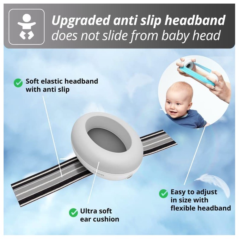 Alpine Muffy Baby - Protección auditiva para bebés y niños
