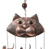 VP Home 20" H Fancy Cat Wind Chimes for Outside