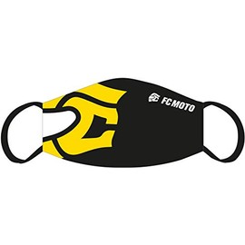 FC-Moto Mouth and Nose Mask, yellow